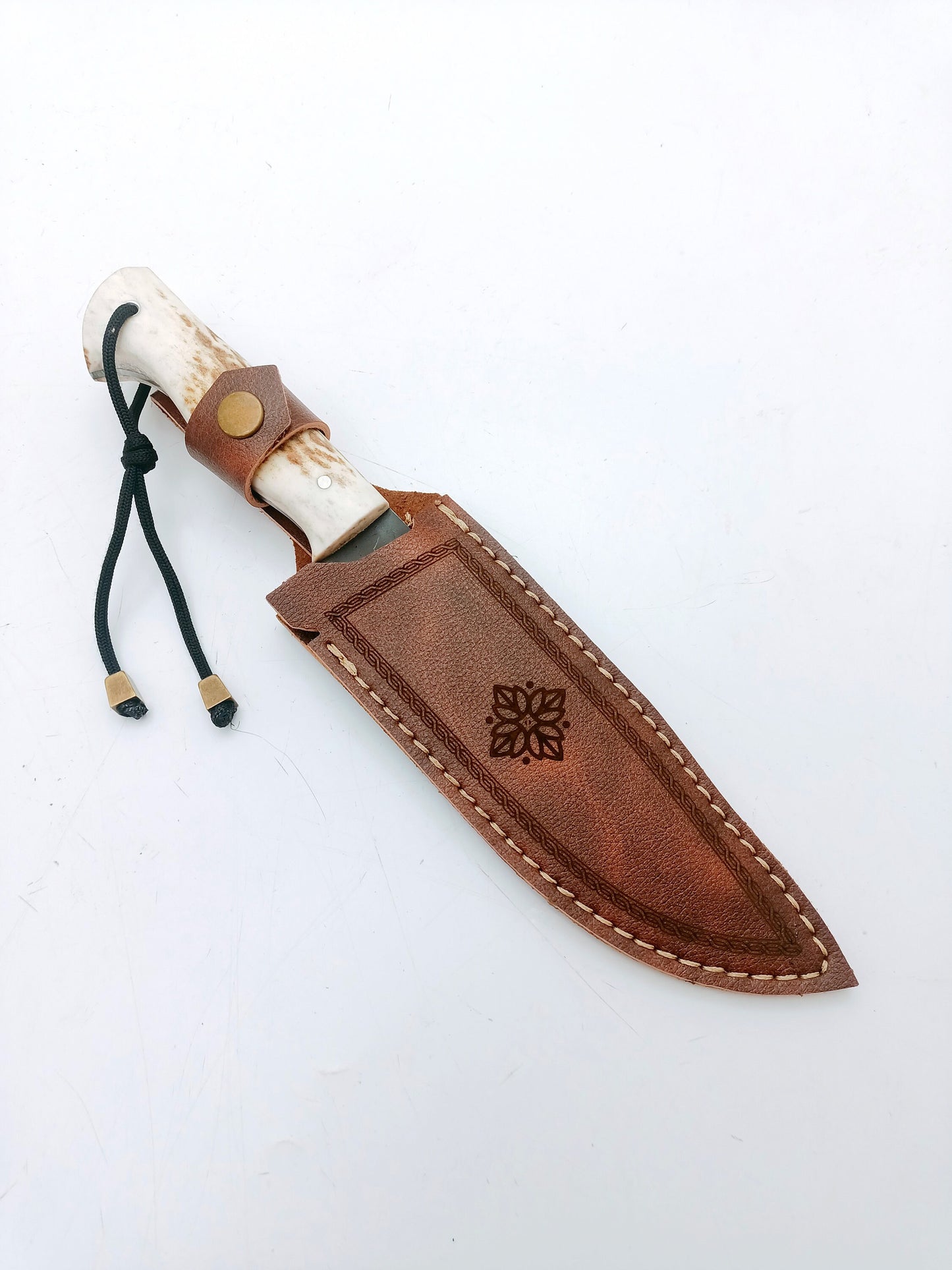 Handgemachte Hirschgeweih Griff Bushcraft Messer Personalisiert