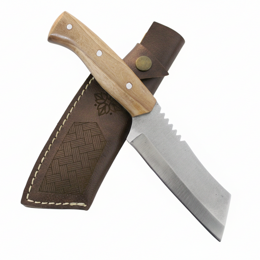 9 "Zoll Holzgriff Tanto Messer Personalisiert