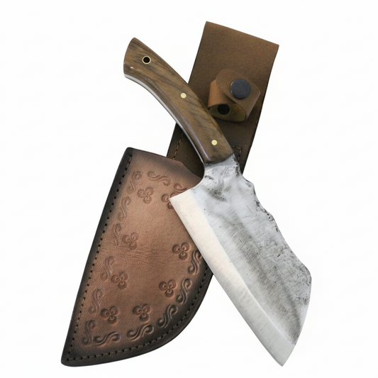 10 "Personalisiert Hand geschmiedet serbischer Beil Almazan Holzgriff