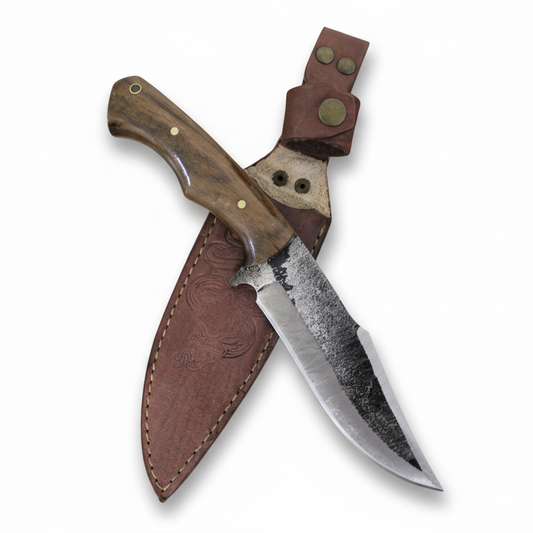 10 "personalisiertes handgeschmiedetes Jagdmesser