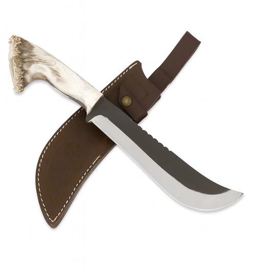 Hirschgeweih Jagdmesser Full Tang Machete