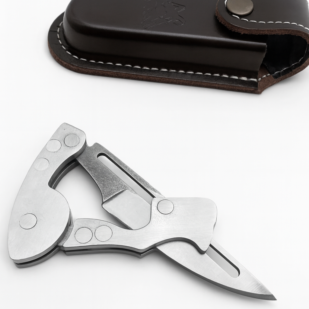 Personalisiertes Taschenmesser mit Scheide