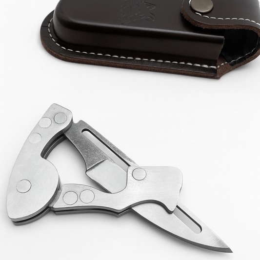 Personalisiertes Taschenmesser mit Scheide