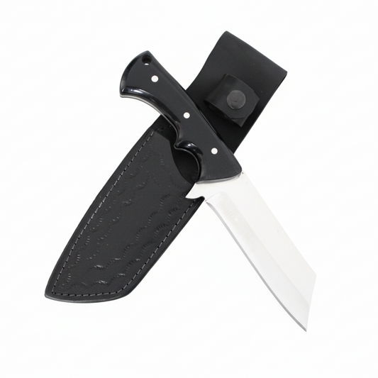 10 "Handgefertigtes Personalisiertes Tanto-Messer mit Lederscheide