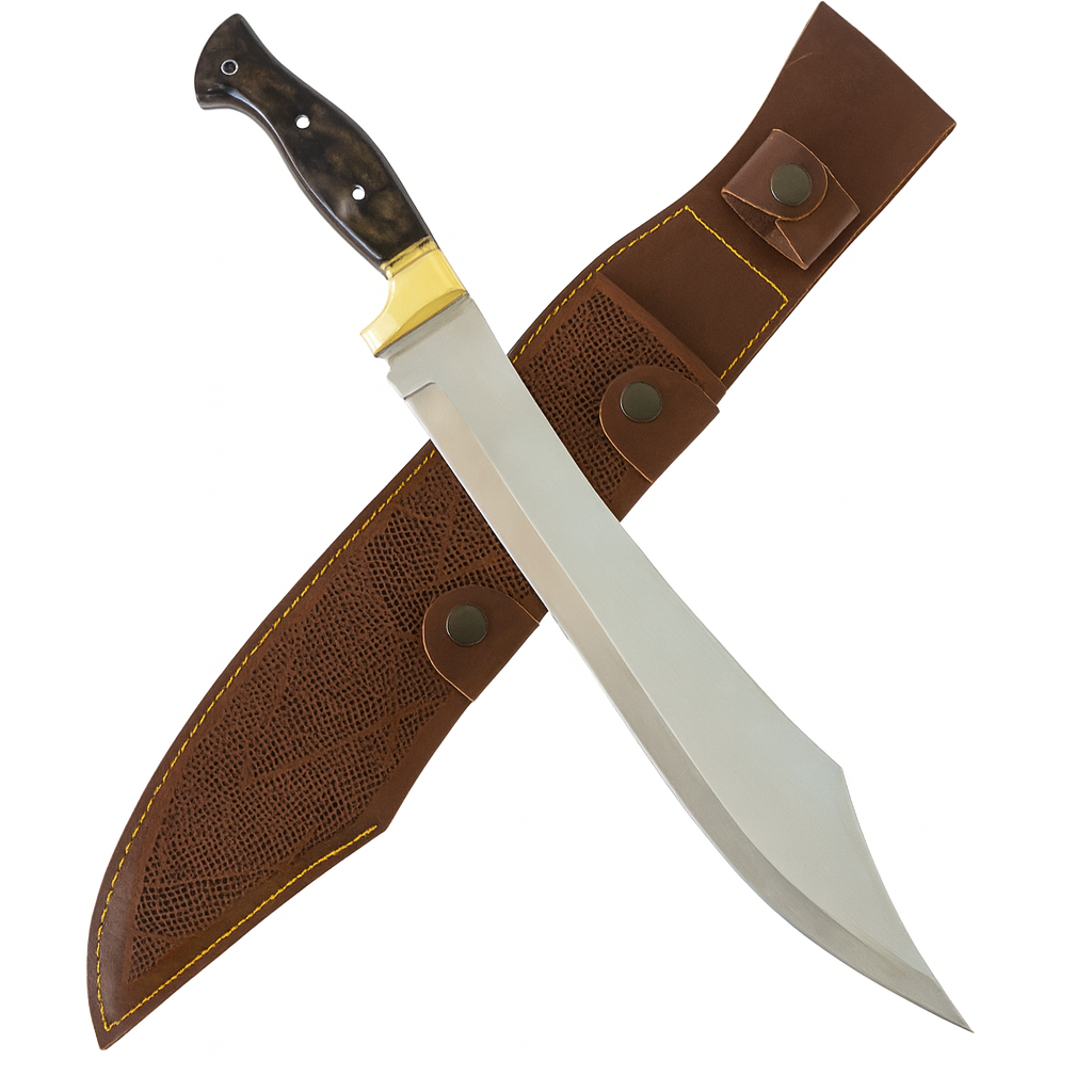 17 "Personalisiertes Walnussholz Griff Machete Messer