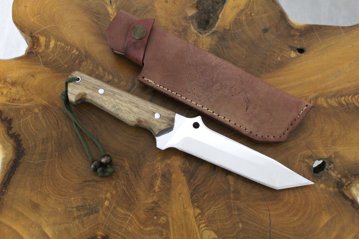 Handgemachtes 25,5 cm Hakenmesser Jagdmesser Personalisiert