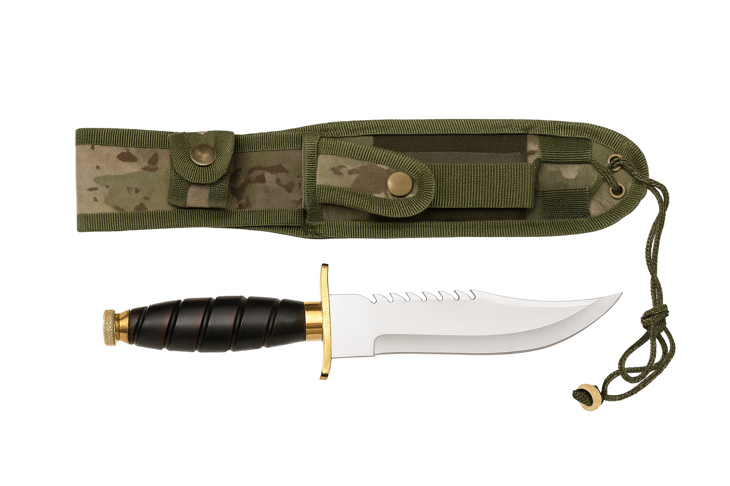 Personalisiertes Jagdmesser mit Etui