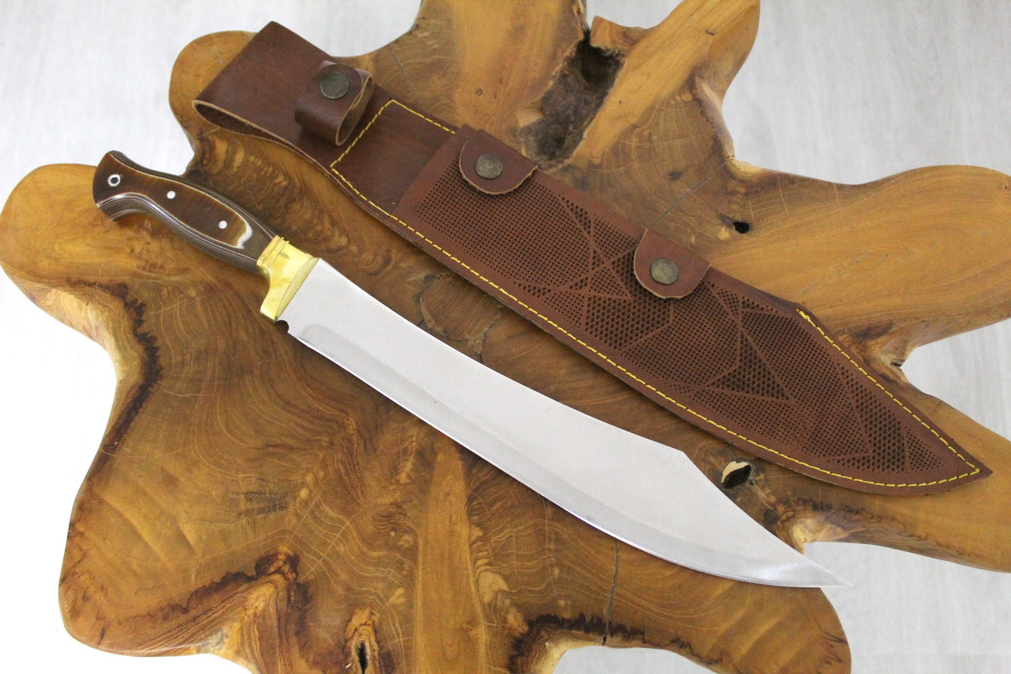 17 "Personalisiertes Werzalit Griff Machete Messer