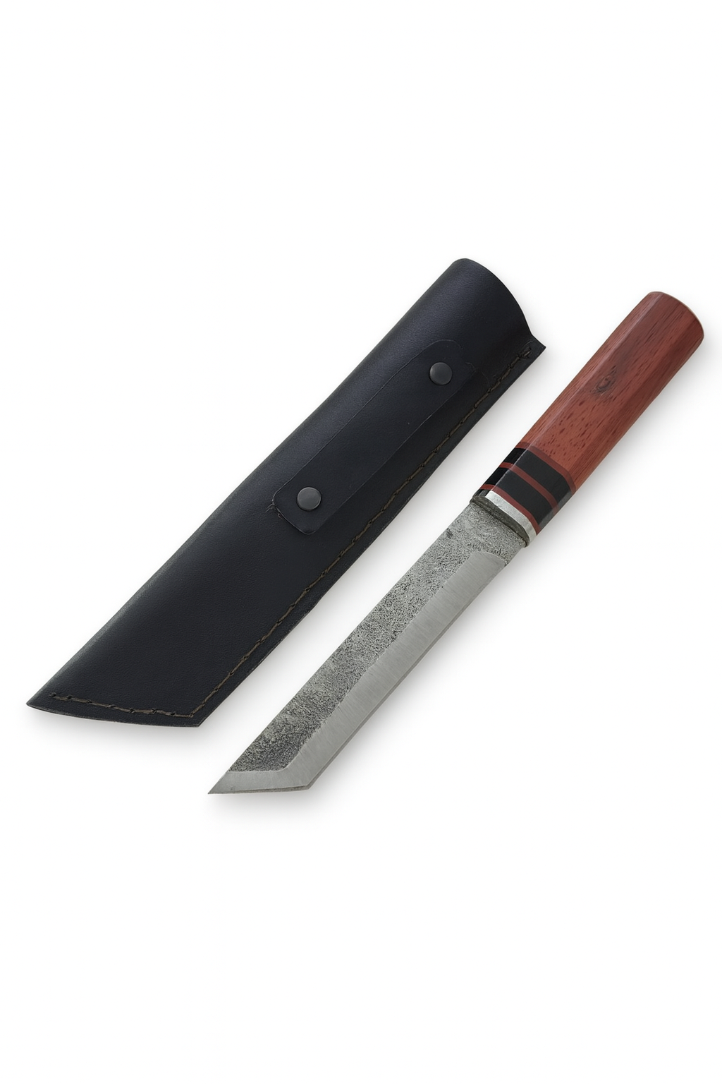 11" Handgemachtes Holzgriff Tanto Messer mit Scheide Personalisiert Premium-Qualität