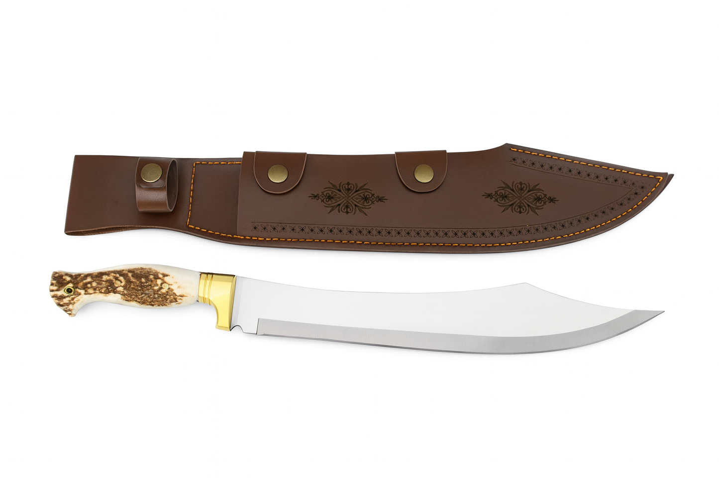 17 "Personalisierte Hirschgeweih Griff Machete Messer