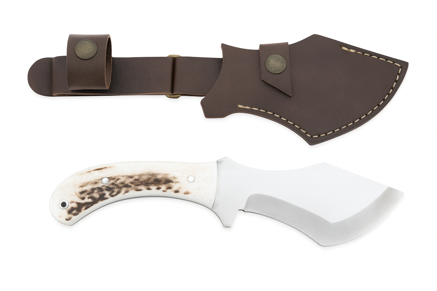 Handgemachtes Hirschgeweih Griff Tracker Messer Personalisiert