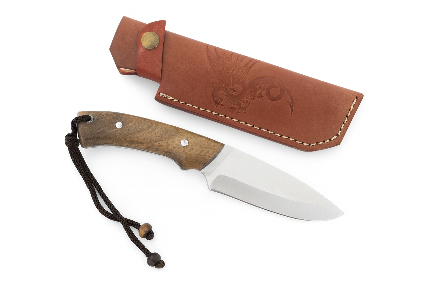 Handgefertigtes Bowie-Bushcraft-Messer Personalisiert