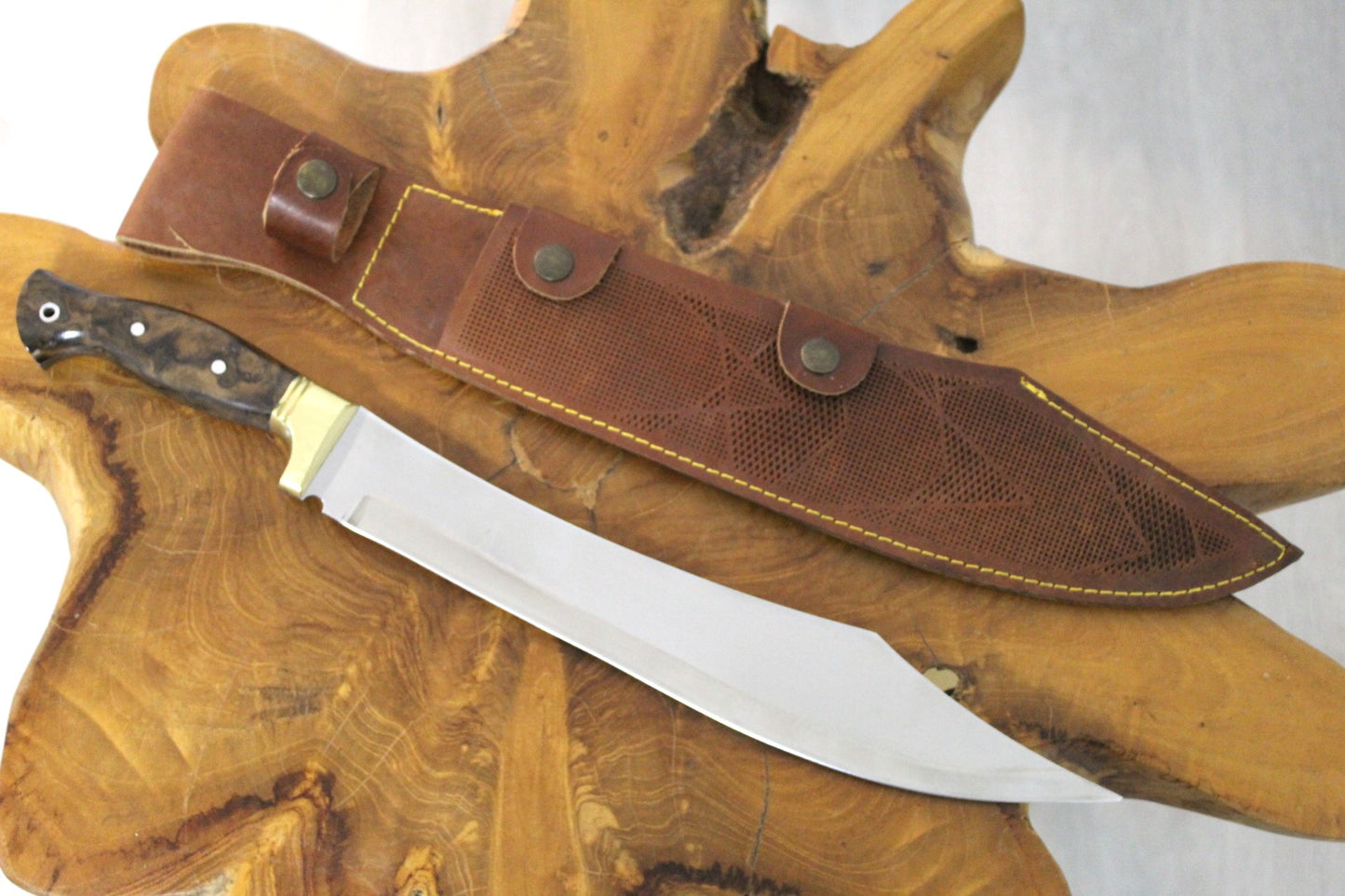 17 "Personalisiertes Walnussholz Griff Machete Messer