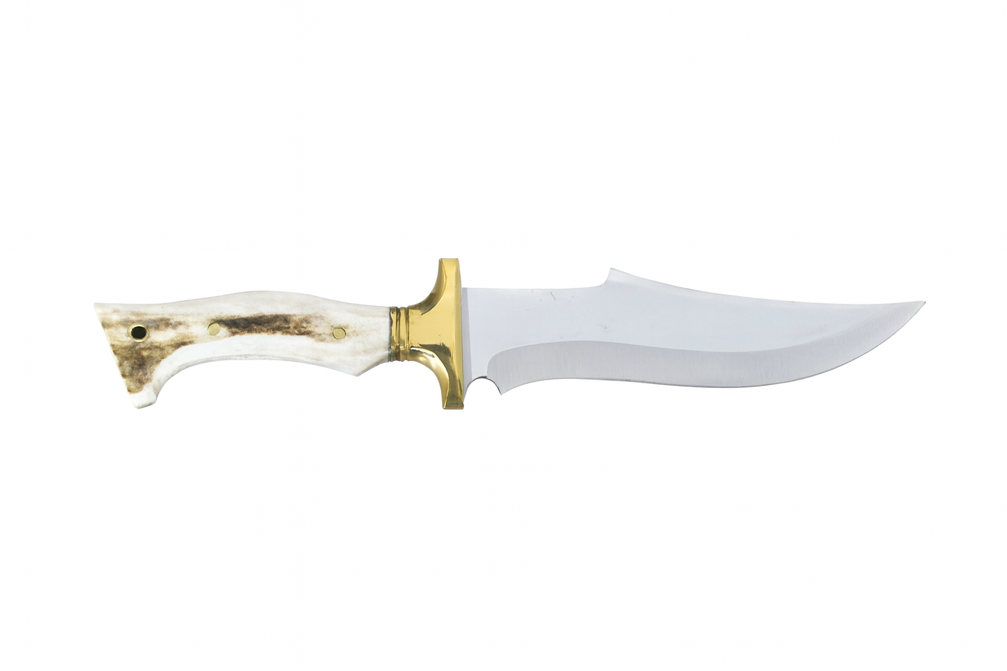 12 "Hirschhorn Bowie Jagdmesser Personalisiert