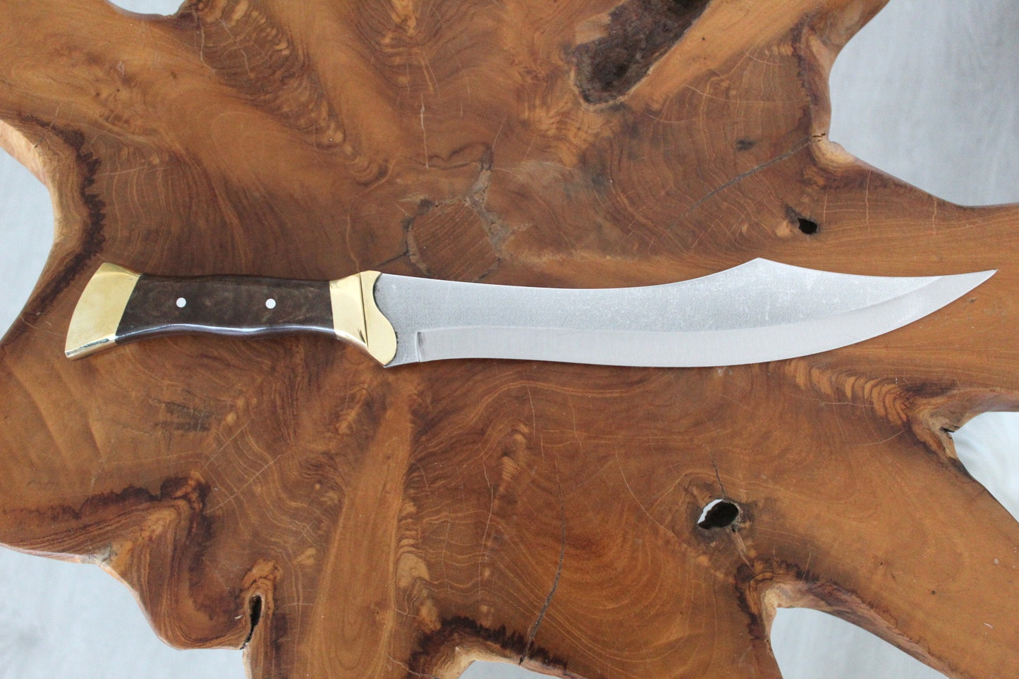 17 "Personalisierter Walnussholz Griff Machete Messer (Wr073)