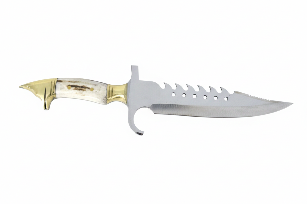 Hirschgeweih Griff Jagdmesser  Personalisiert