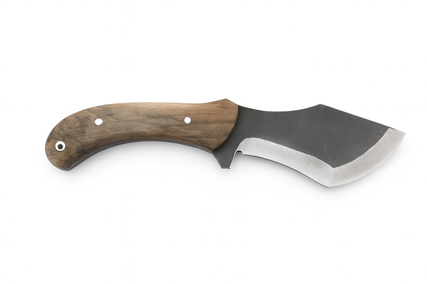 Handgemachtes Walnussholz Tracker Messer mit Scheide