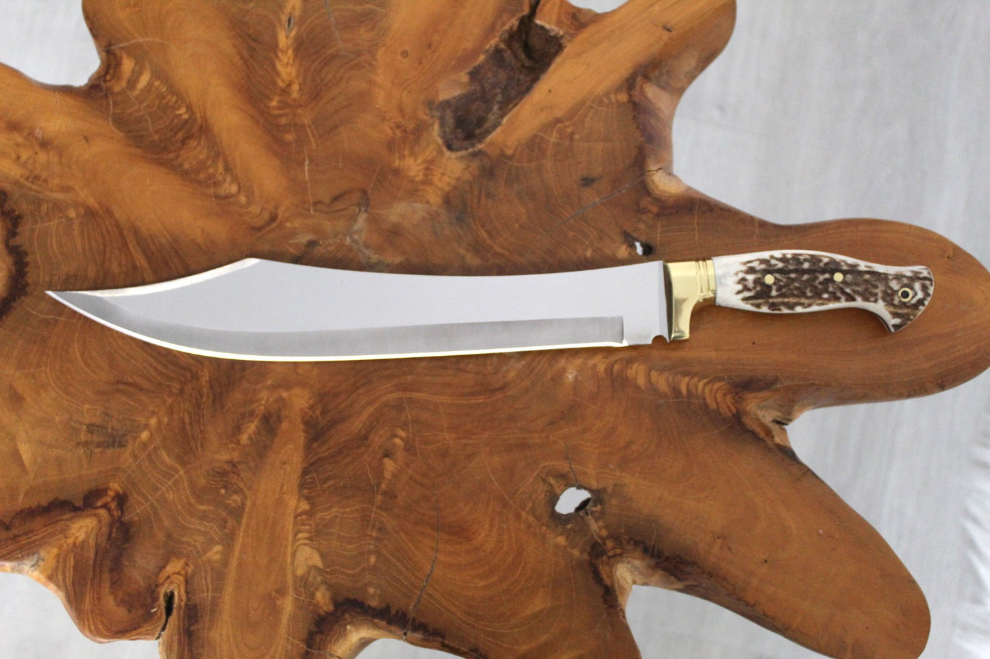 17 "Personalisierte Hirschgeweih Griff Machete Messer