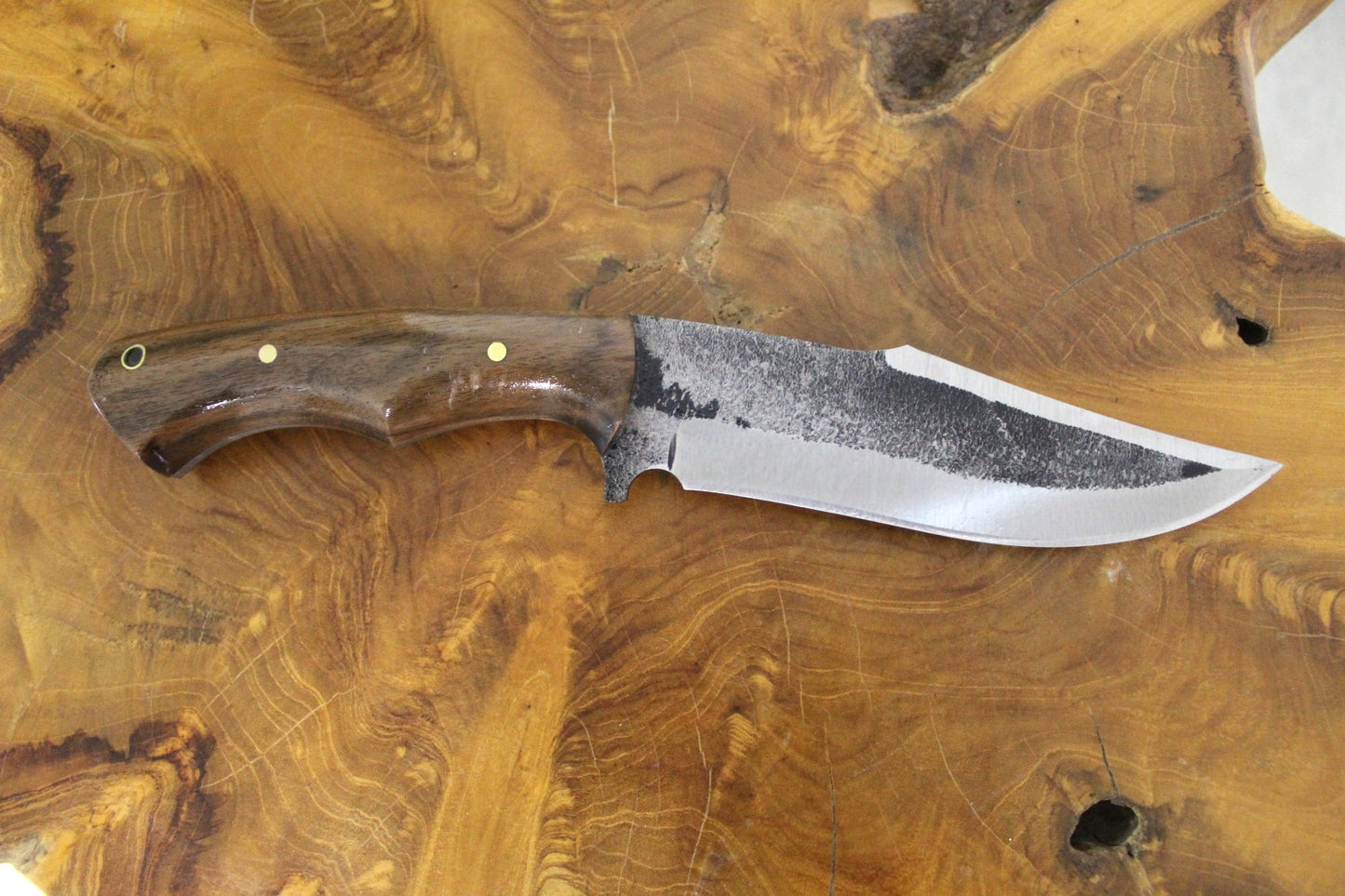 10 "personalisiertes handgeschmiedetes Jagdmesser