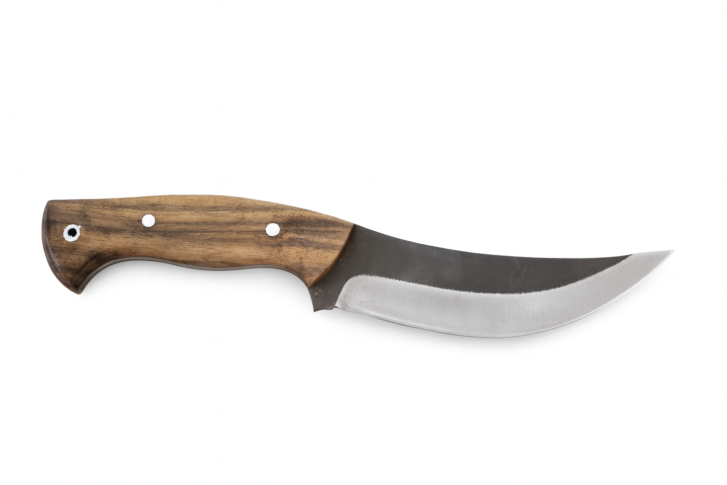 Personalisiertes Handgefertigtes Holzgriff Jagdmesser mit Scheide