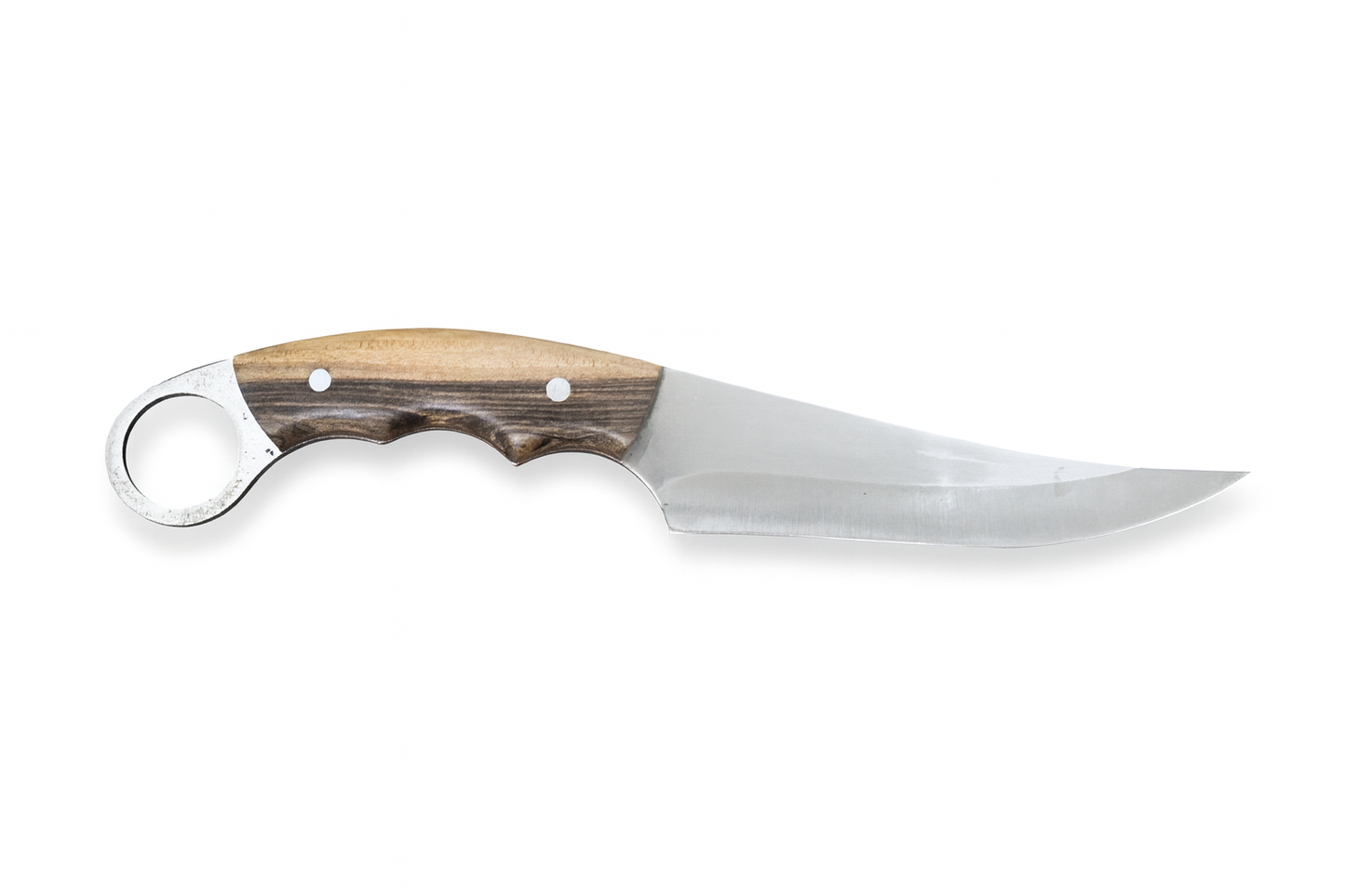 Handgefertigtes Bushcraftmesser mit Lederscheide Personalisiert
