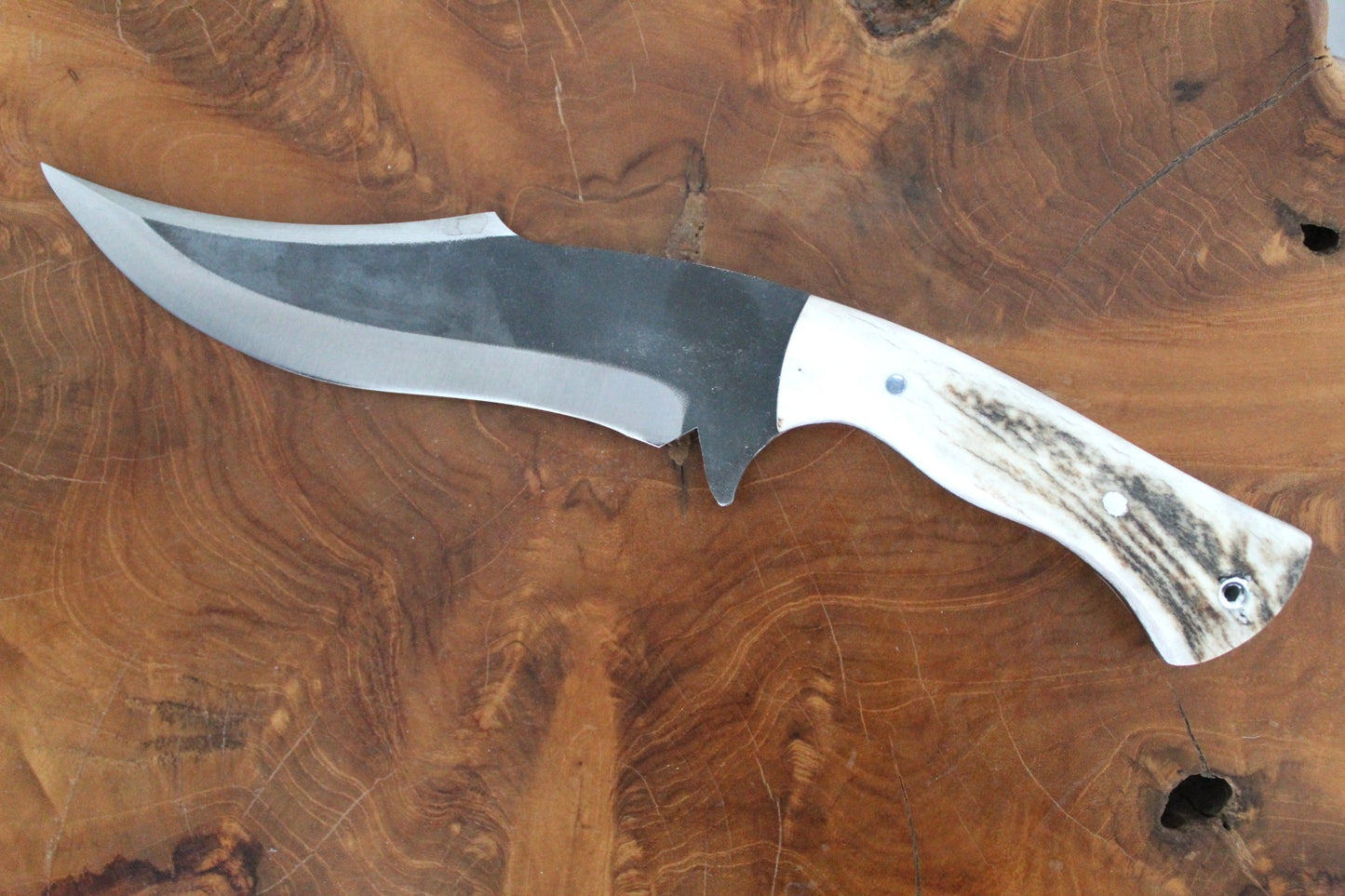 12,6 " Jagdmesser Hirschgeweih Griff Personalisiert