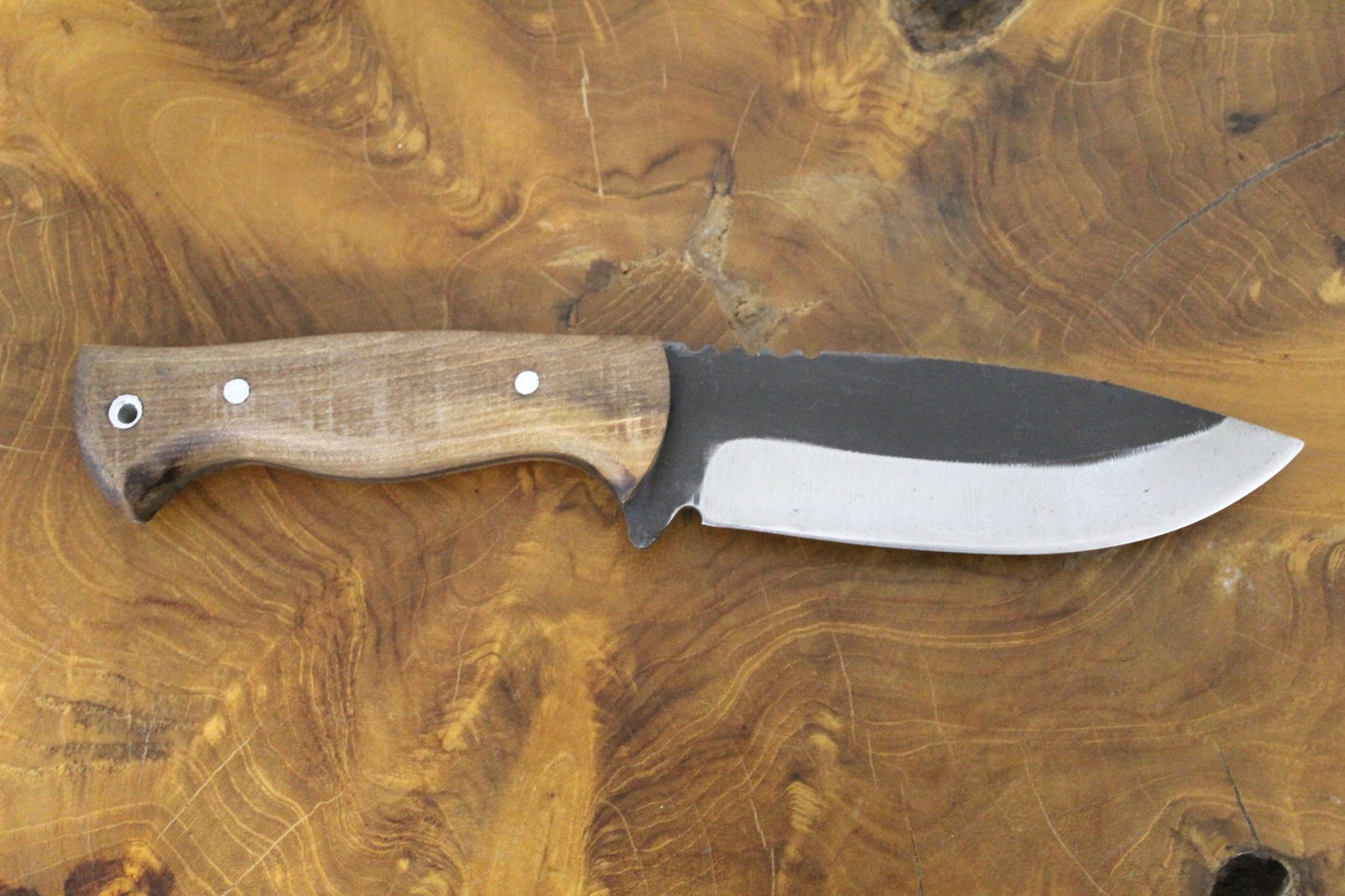 Personalisiertes Wikinger Messer mit Lederscheide