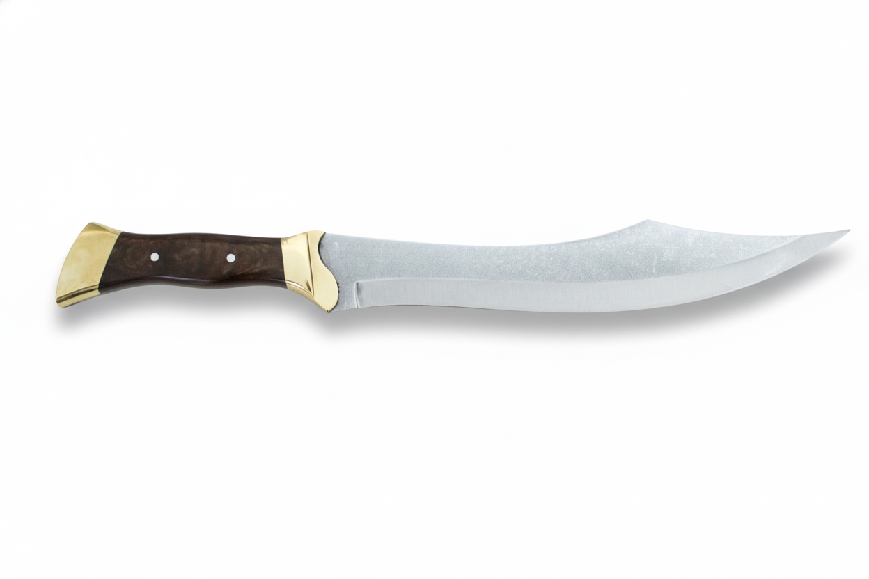 17 "Personalisierter Walnussholz Griff Machete Messer (Wr073)