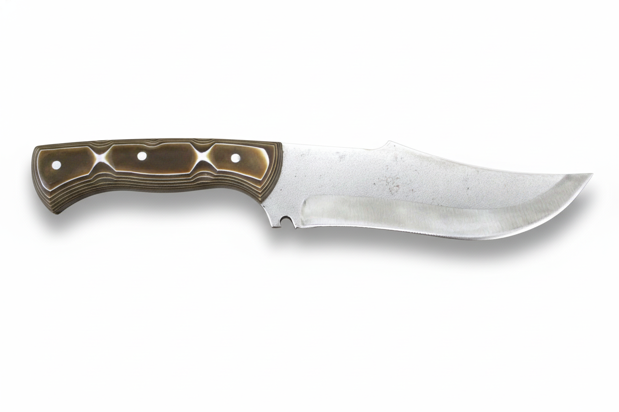 "12"" personalisiertes Jagdmesser Werzalit Griff