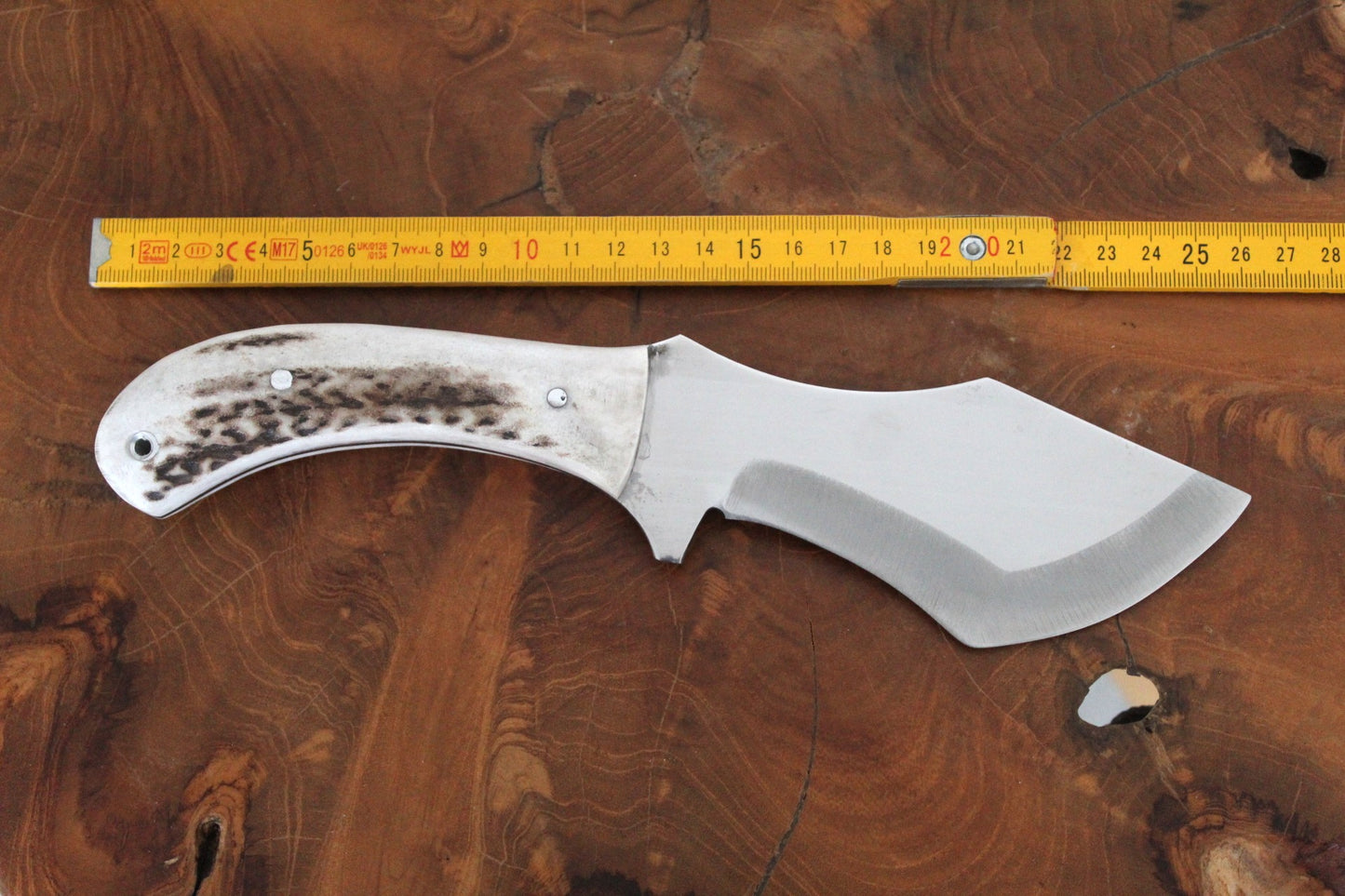 Handgemachtes Hirschgeweih Griff Tracker Messer Personalisiert