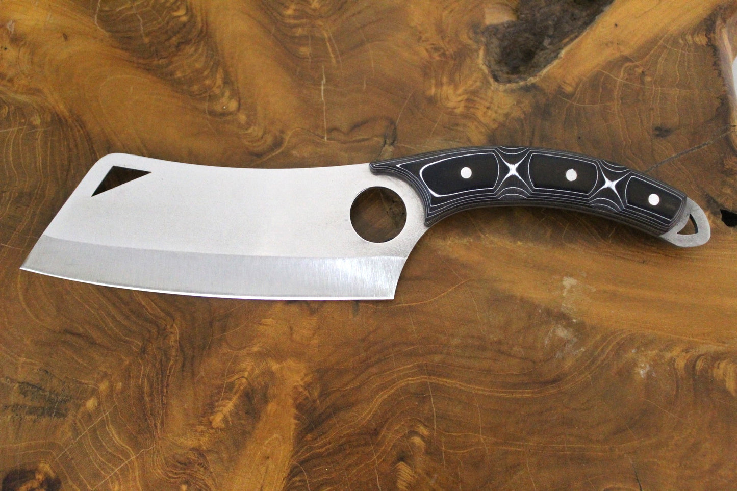 Wikingermesser mit Werzalit Griff und Kochmesser Personalisiert