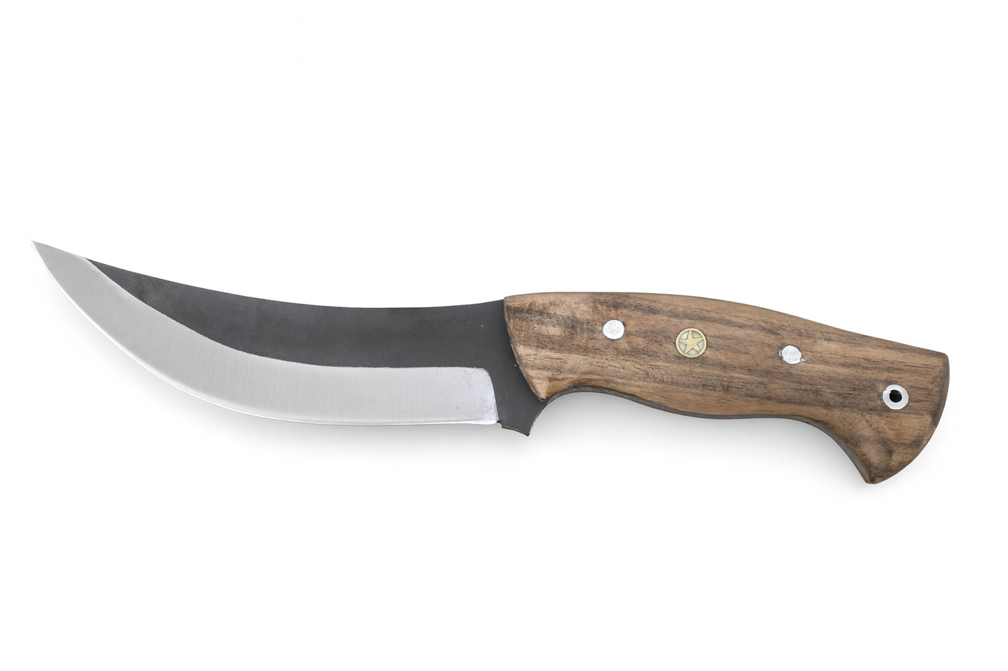 Personalisiertes Handgefertigtes Holzgriff Jagdmesser mit Scheide