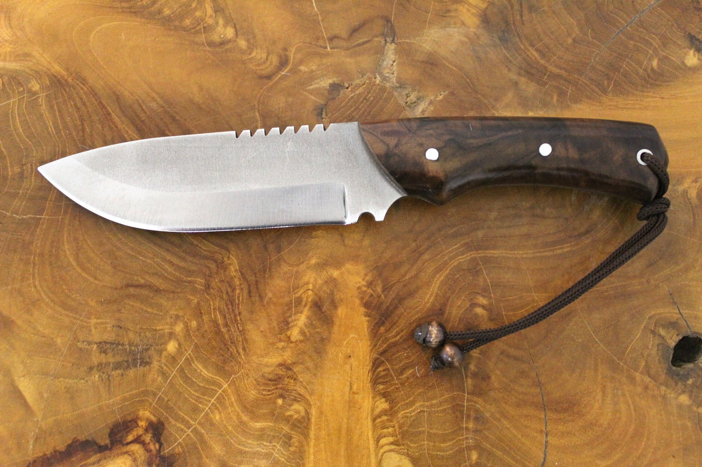9.8 "Handgefertigtes Outdoor Messer mit Scheide Personalisiert
