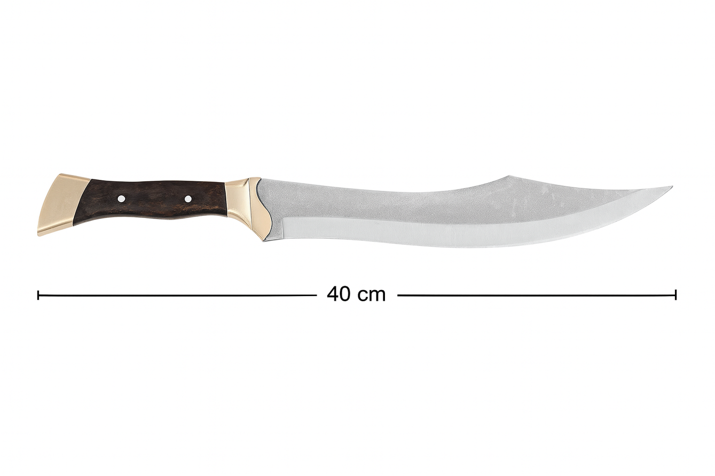 17 "Personalisierter Walnussholz Griff Machete Messer (Wr073)
