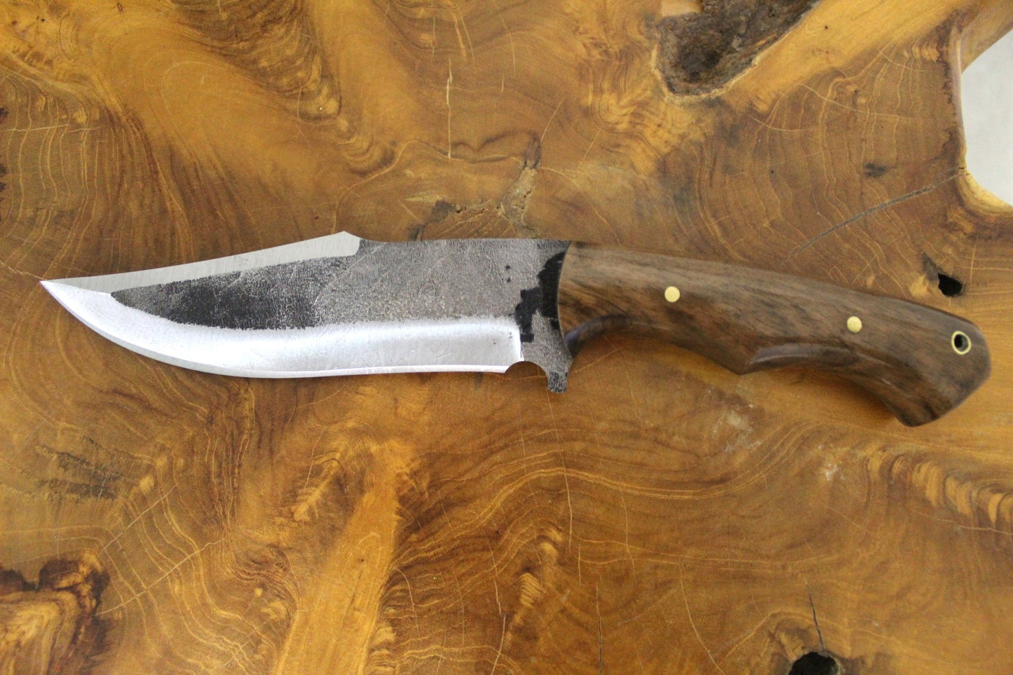 10 "personalisiertes handgeschmiedetes Jagdmesser