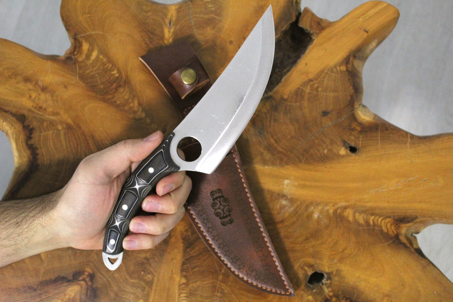 Wikinger Kochmesser Personalisiert