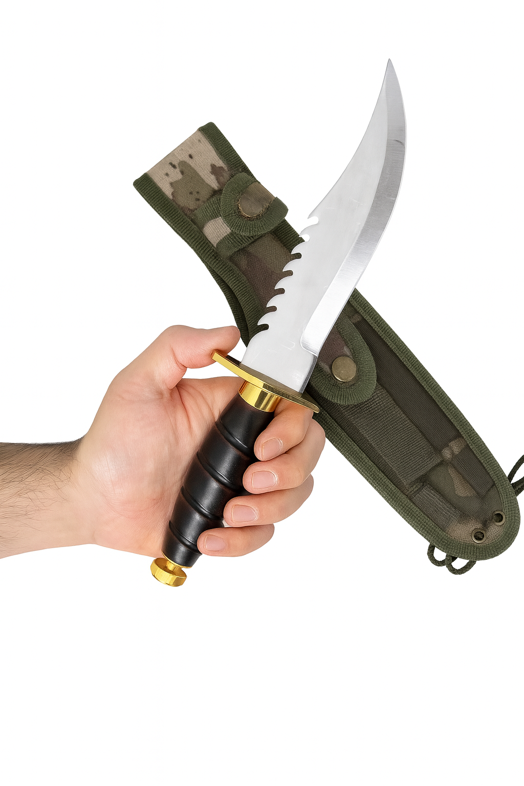 Personalisiertes Jagdmesser mit Etui