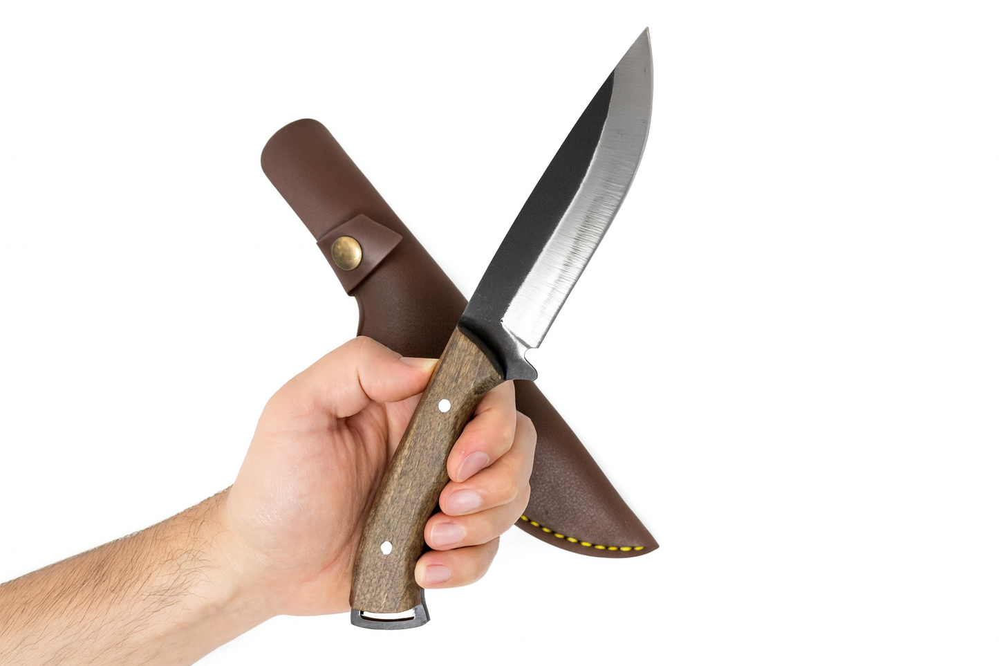 Handgefertigtes Jagdmesser Bushcraft Personalisiert