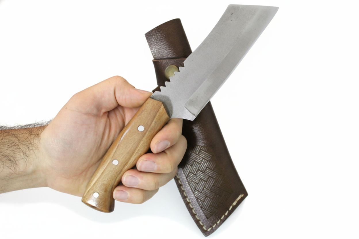 9 "Zoll Holzgriff Tanto Messer Personalisiert