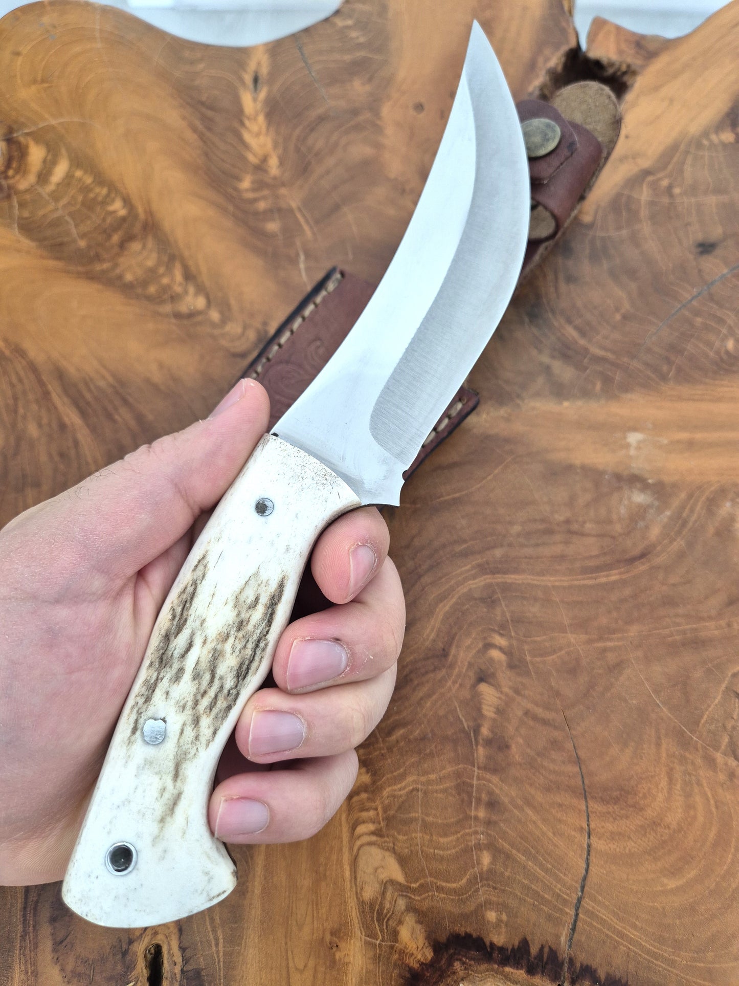 Handgefertigte Hirschhorn Jagdmesser Personalisiert