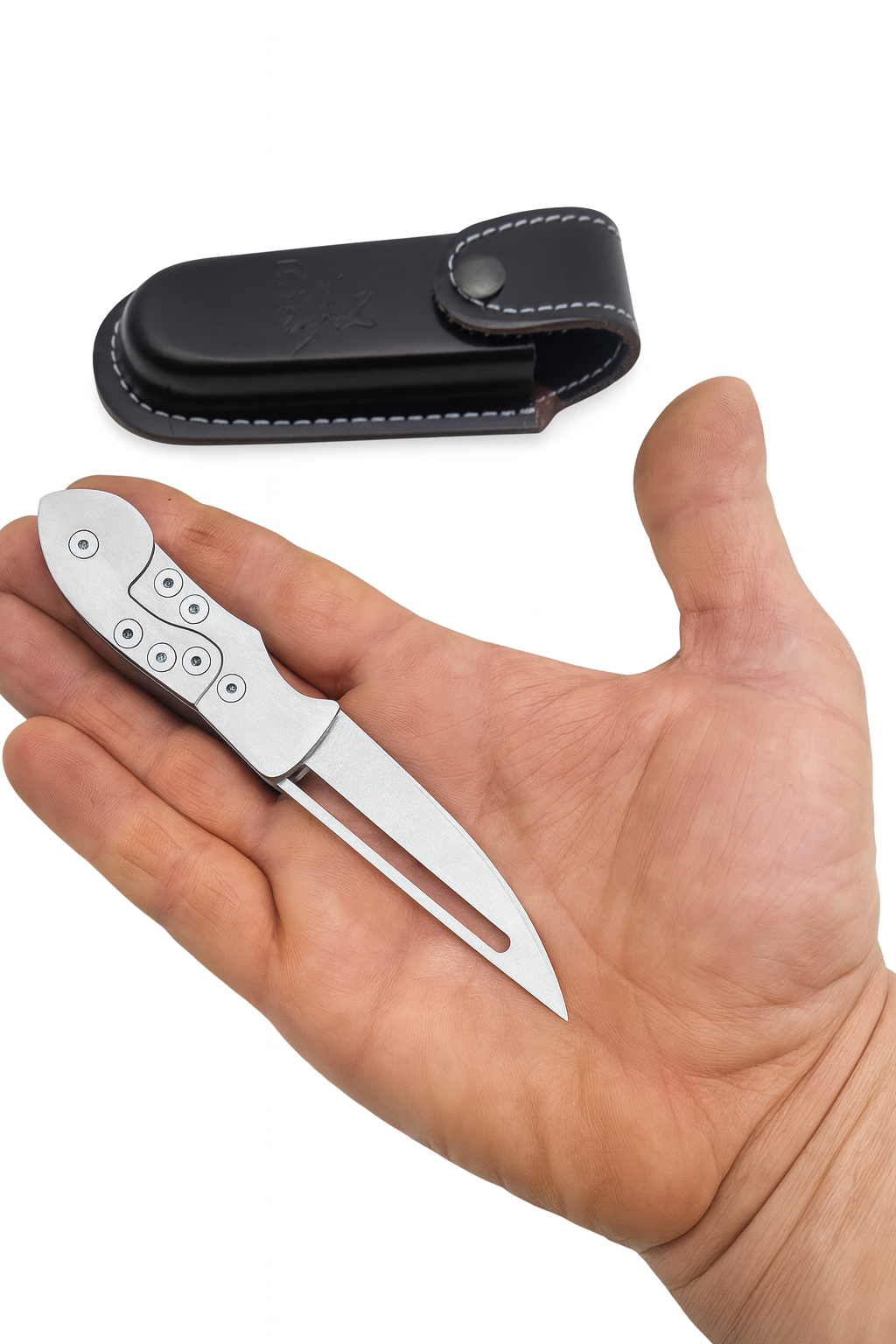 Personalisiertes Taschenmesser mit Scheide