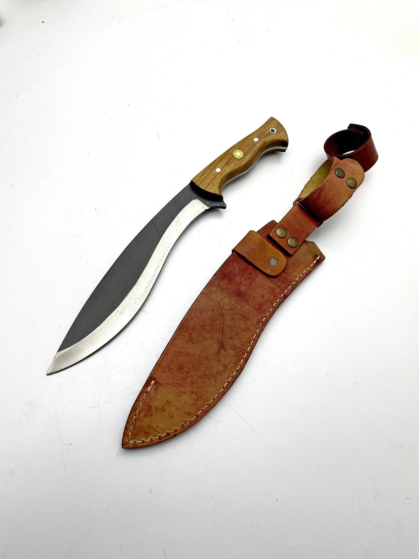 Handgemachtes Full Tang Kukri Messer Personalisiert