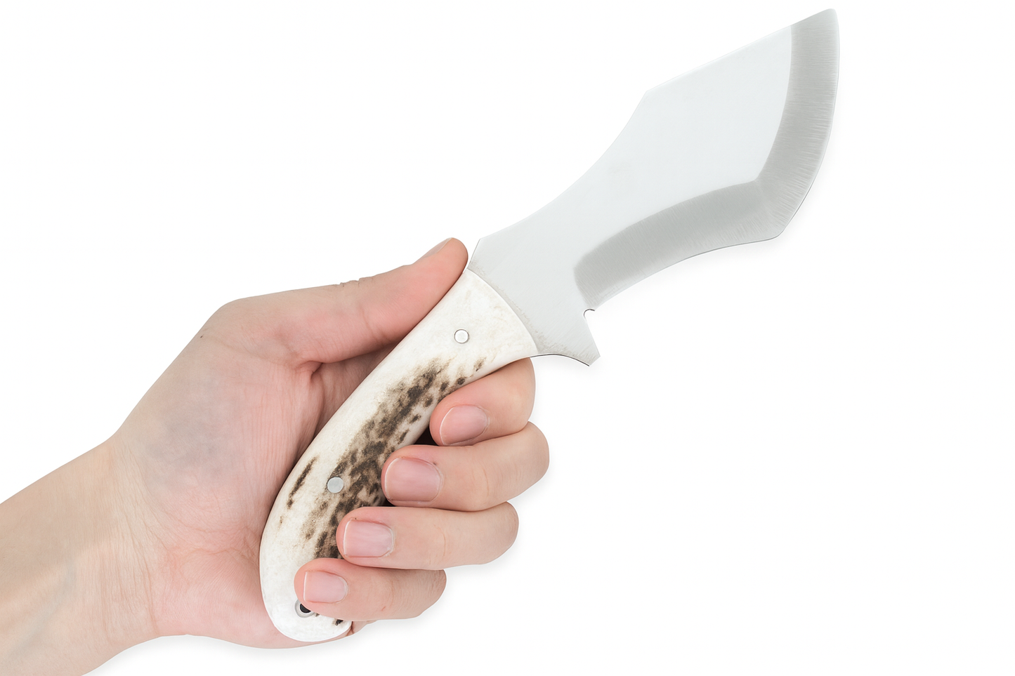 Handgemachtes Hirschgeweih Griff Tracker Messer Personalisiert