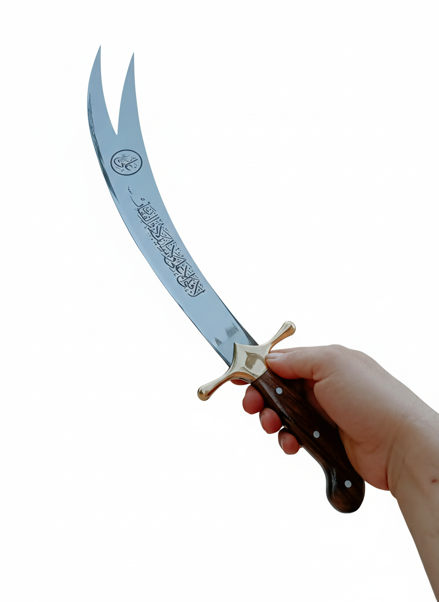 Handgemachte Mini Desktop Zulfiqar Schwert Hz Ali Schwert Personalisiert