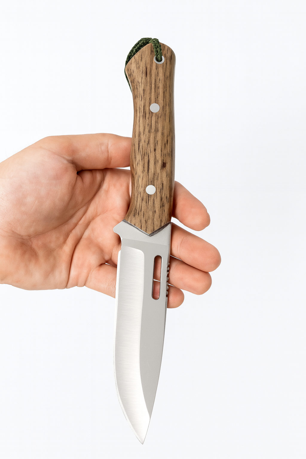 Handgemachtes Jagdmesser Personalisiert mit Lederscheide