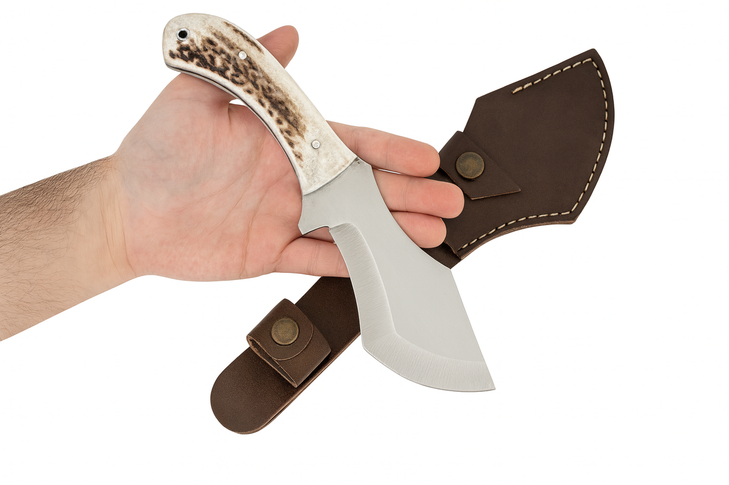 Handgemachtes Hirschgeweih Griff Tracker Messer Personalisiert