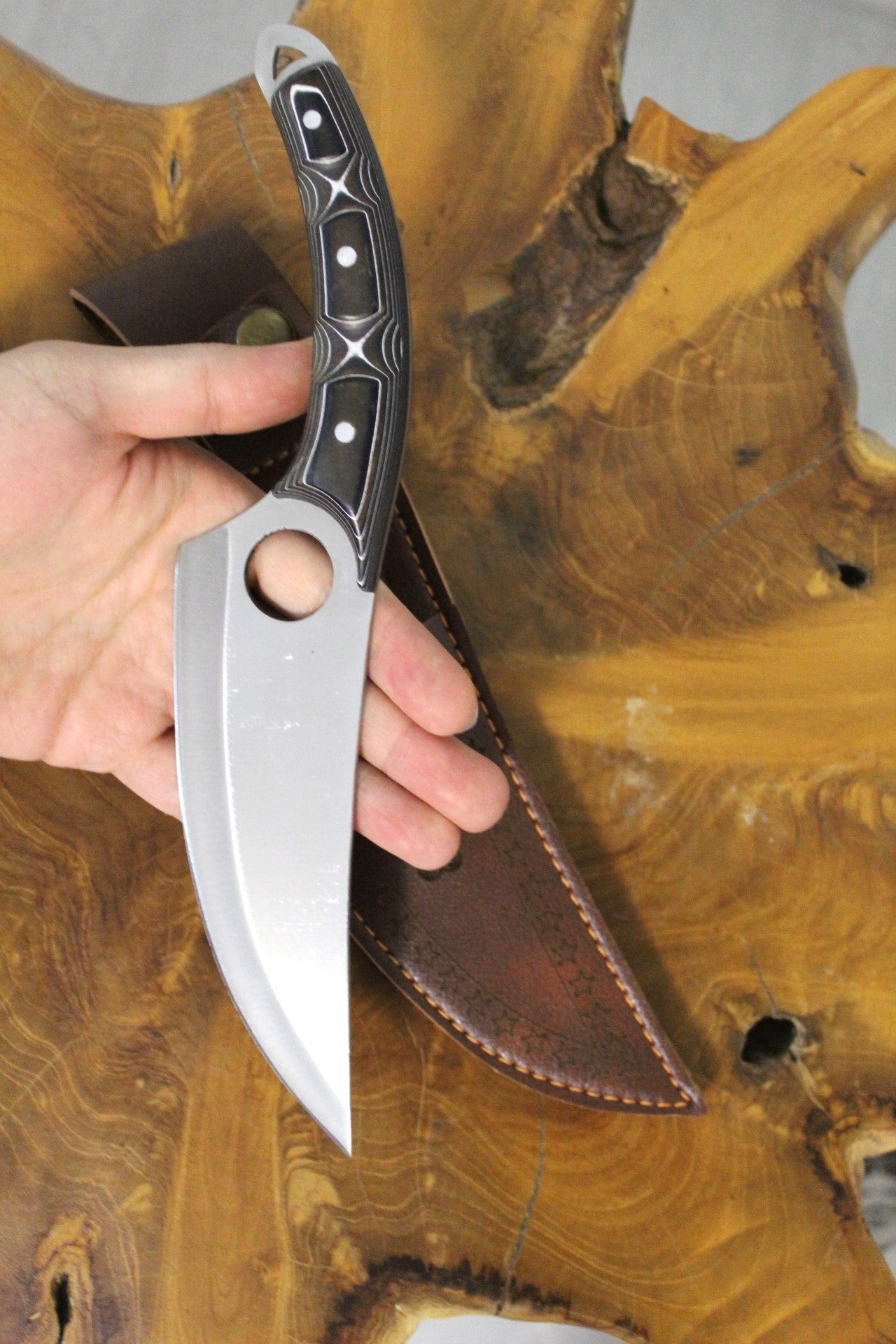 Wikinger Kochmesser Personalisiert