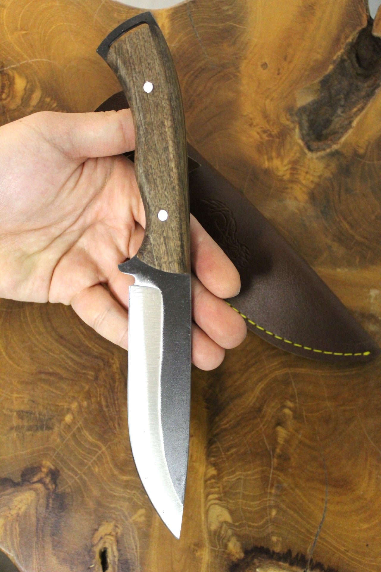 Handgefertigtes Jagdmesser Bushcraft Personalisiert