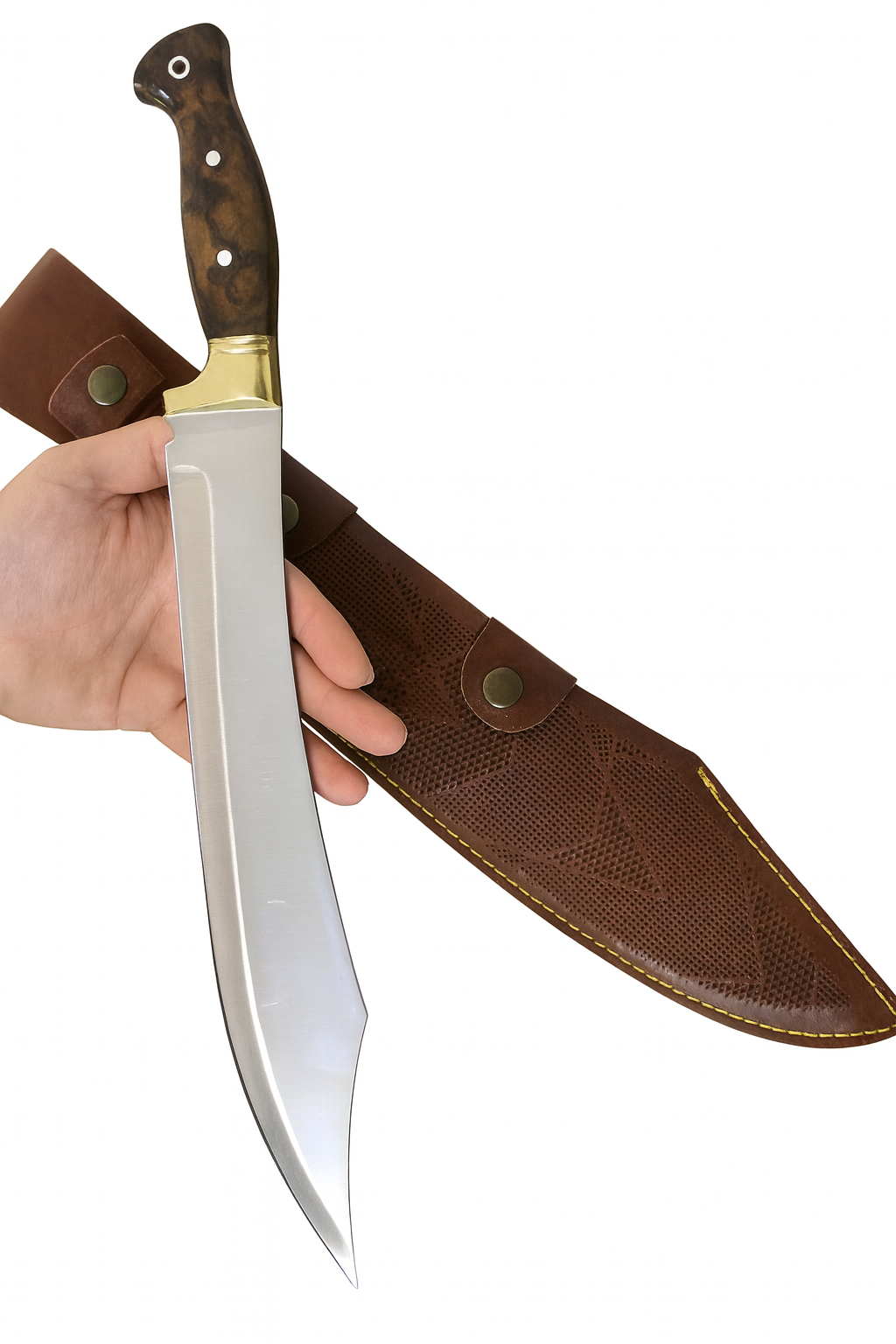 17 "Personalisiertes Walnussholz Griff Machete Messer