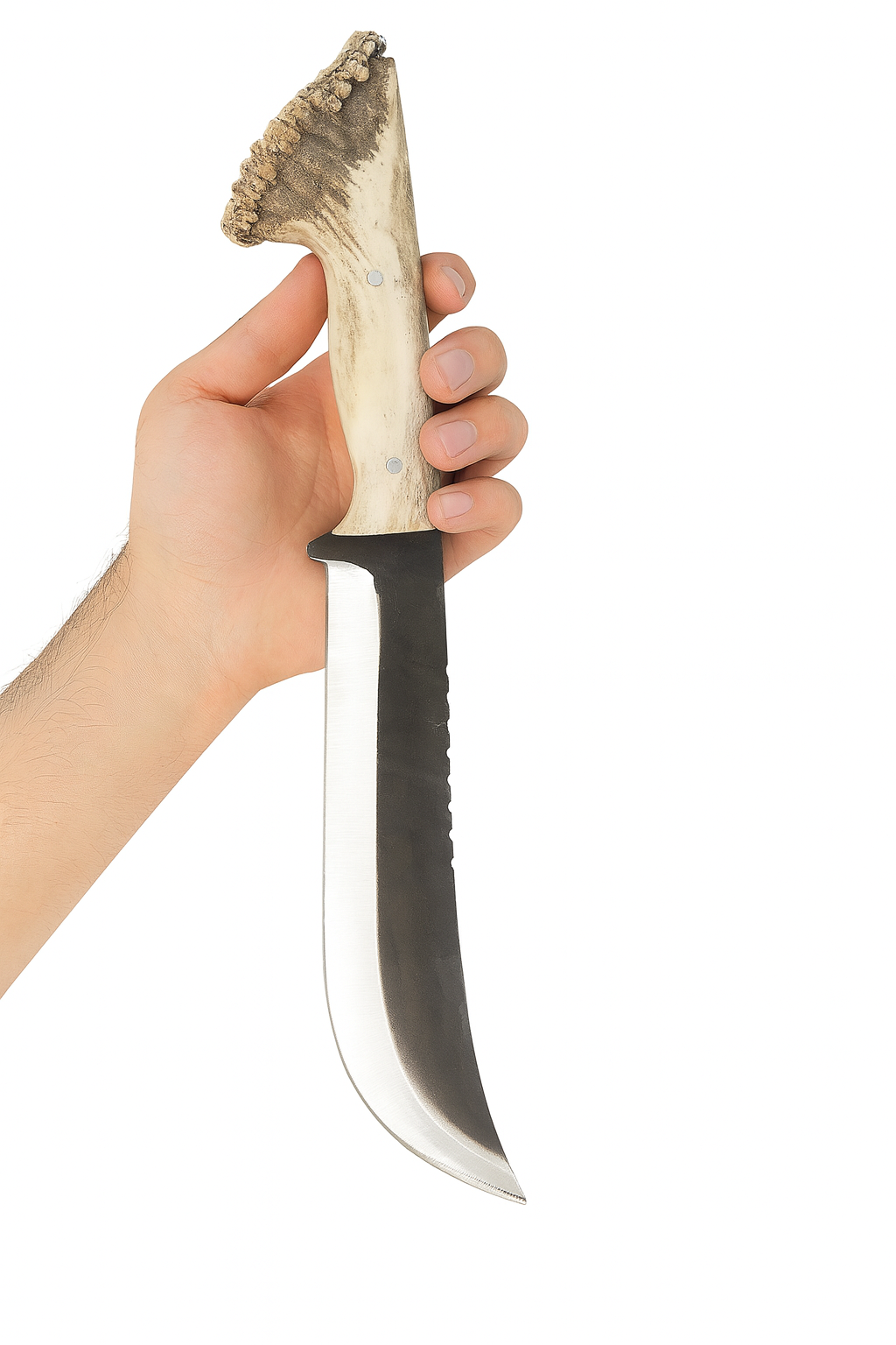 Hirschgeweih Jagdmesser Full Tang Machete
